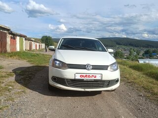 2014 Volkswagen Polo V, белый, 400000 рублей, вид 1