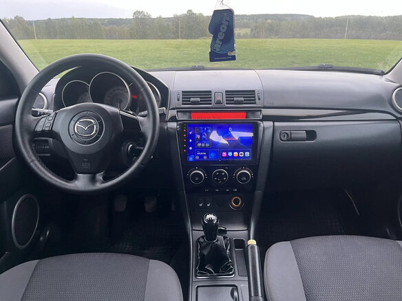 2008 Mazda 3 I (BK) Рестайлинг, чёрный, 400000 рублей - вид 6
