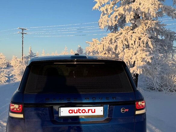 2015 Land Rover Range Rover Sport SVR II, синий, 4900000 рублей - вид 3