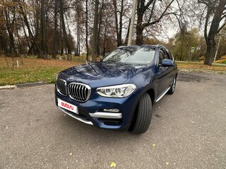2018 BMW X3 20d xDrive III (G01), синий, 3880000 рублей, вид 2