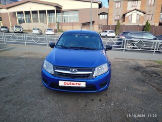 2017 Lada (ВАЗ) Granta I, синий, 435000 рублей, вид 1