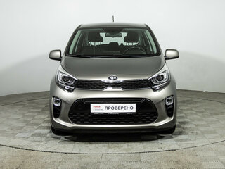 2019 Kia Picanto III, серебристый, 1219777 рублей, вид 2