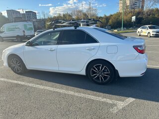 2017 Toyota Camry VII (XV50) Рестайлинг 2, белый, 2270000 рублей, вид 5