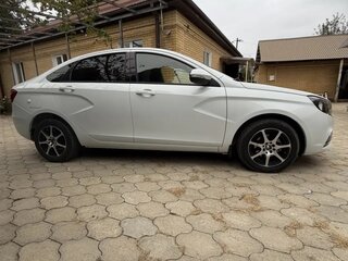 2015 Lada (ВАЗ) Vesta I, белый, 800000 рублей, вид 3