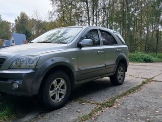 2002 Kia Sorento 4-speed I, серый, 390000 рублей, вид 4