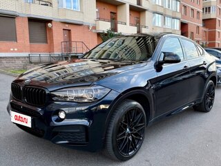 2017 BMW X6 40d II (F16), чёрный, 3150000 рублей, вид 1
