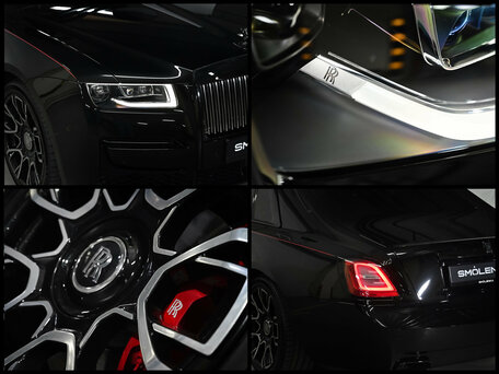 2021 Rolls-Royce Ghost Black Badge II (Series I), чёрный, 33500000 рублей, вид 5