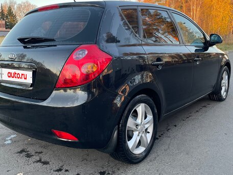 2009 Kia Ceed I, чёрный, 615000 рублей, вид 4