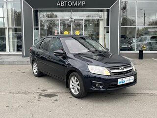 2015 Lada (ВАЗ) Granta I, чёрный, 450000 рублей, вид 3