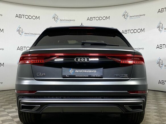 2018 Audi Q8 55 TFSI I (4M), серый, 6099900 рублей - вид 28