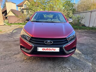 2020 Lada (ВАЗ) Vesta I, красный, 1500000 рублей, вид 2