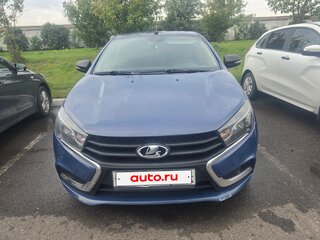 2016 Lada (ВАЗ) Vesta I, синий, 535000 рублей, вид 2