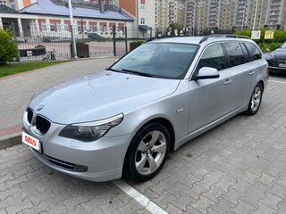 2010 BMW 5 серии 520d V (E60/E61) Рестайлинг, серебристый, 1470000 рублей, вид 1