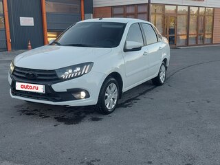 2020 Lada (ВАЗ) Granta I Рестайлинг, белый, 540000 рублей, вид 1