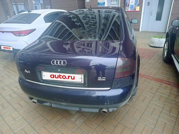 2003 Audi A6 II (C5) Рестайлинг, синий, 790000 рублей - вид 2