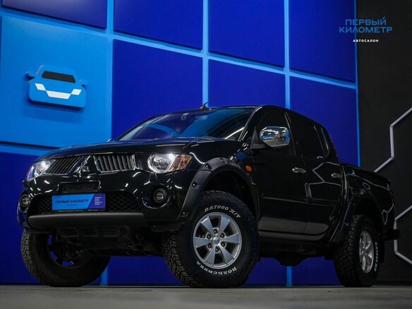 2007 Mitsubishi L200 IV, чёрный, 1890000 рублей