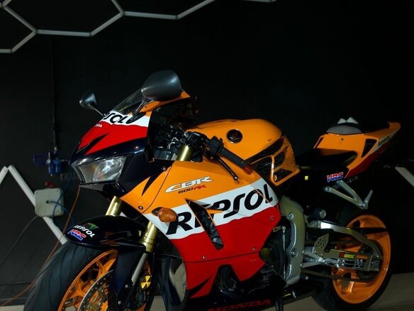 2013 Honda CBR 600RR, оранжевый, 699999 рублей - вид 11