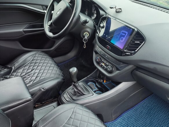 2017 Lada (ВАЗ) Vesta I, синий, 715000 рублей - вид 9