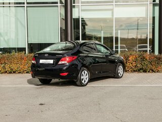 2013 Hyundai Solaris I, чёрный, 750000 рублей, вид 2