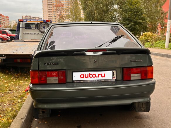 2008 Lada (ВАЗ) 2114, зелёный - вид 5