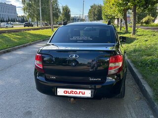 2013 Lada (ВАЗ) Granta I, чёрный, 180000 рублей, вид 5