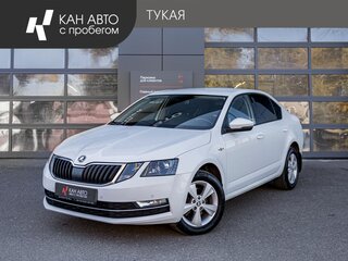 2019 Skoda Octavia III (A7) Рестайлинг, белый, 1558811 рублей, вид 1