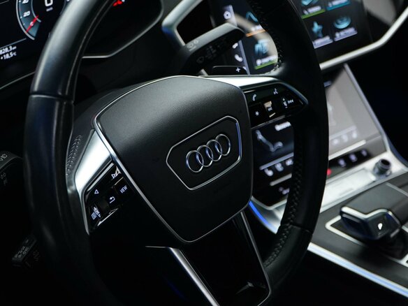 2020 Audi A7 50 TDI II (4K), белый - вид 14
