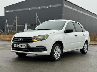 2020 Lada (ВАЗ) Granta I Рестайлинг, белый, 529000 рублей, вид 1