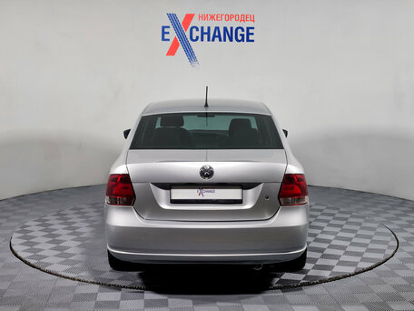 2014 Volkswagen Polo V, серебристый, 717000 рублей, вид 5