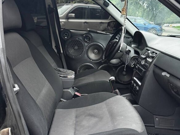 2008 Lada (ВАЗ) Priora I, чёрный, 280000 рублей - вид 12