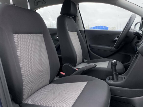 2012 Volkswagen Polo V, синий, 499000 рублей - вид 7