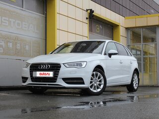 2014 Audi A3 III (8V), белый, 1095000 рублей, вид 1