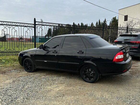 2011 Lada (ВАЗ) Priora I, чёрный, 350000 рублей - вид 12