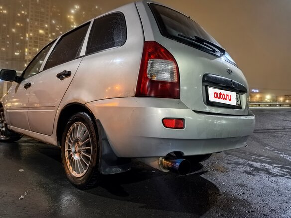 2009 Lada (ВАЗ) Kalina I, серебристый, 295000 рублей - вид 6