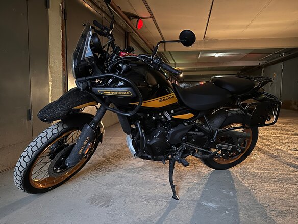 2025 Royal Enfield Himalayan, чёрный, 550000 рублей - вид 6