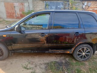 2012 Lada (ВАЗ) Kalina I, синий, 160000 рублей, вид 2