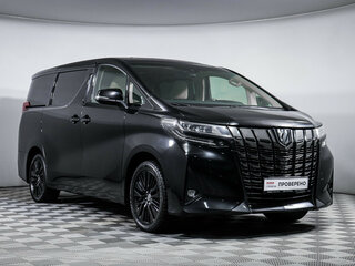 2021 Toyota Alphard III Рестайлинг, чёрный, 5500000 рублей, вид 3