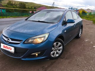 2014 Opel Astra J Рестайлинг, синий, 815000 рублей, вид 2