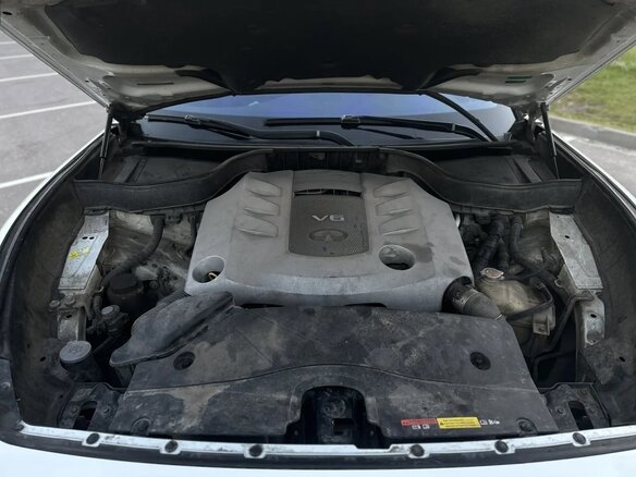 2012 Infiniti FX30d II (S51) Рестайлинг, белый, 1700000 рублей - вид 6