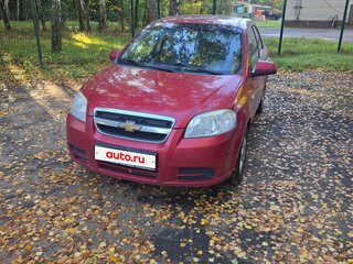 2011 Chevrolet Aveo I Рестайлинг, красный, 550000 рублей, вид 1