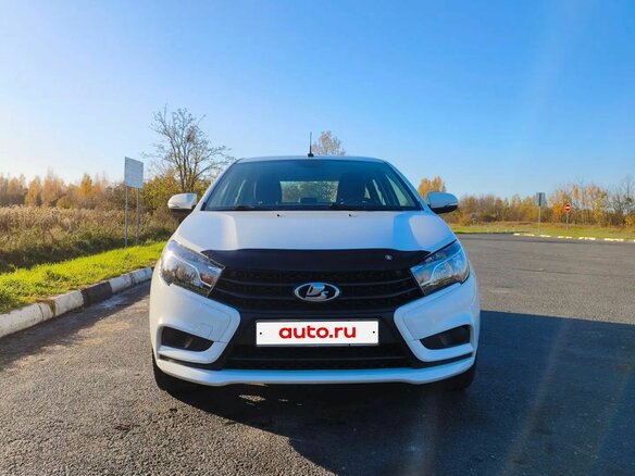 2017 Lada (ВАЗ) Vesta I, белый, 700000 рублей - вид 1