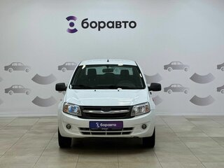 2013 Lada (ВАЗ) Granta I, белый, 499000 рублей, вид 2
