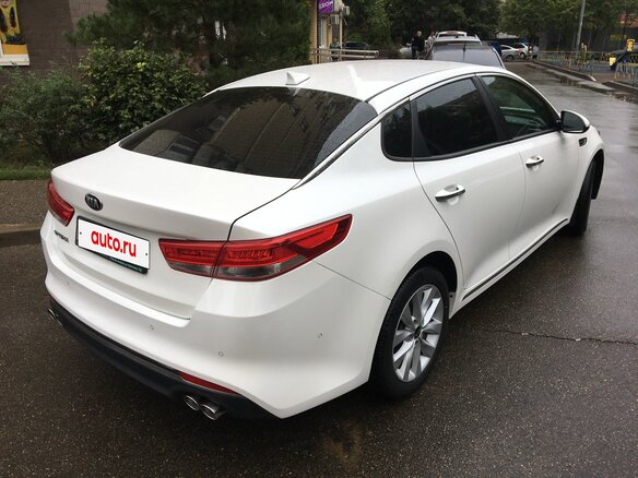 2017 Kia Optima IV, белый, 1750000 рублей - вид 5