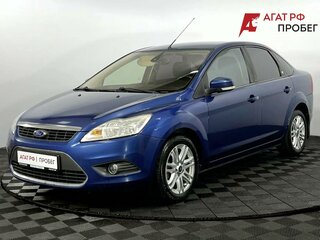 2008 Ford Focus II Рестайлинг, синий, 610000 рублей, вид 1