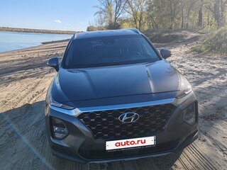2020 Hyundai Santa Fe IV, серый, 3290000 рублей, вид 3