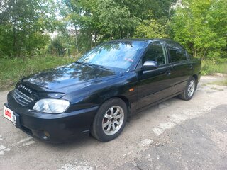 2008 Kia Spectra I Рестайлинг 2, чёрный, 250000 рублей, вид 1