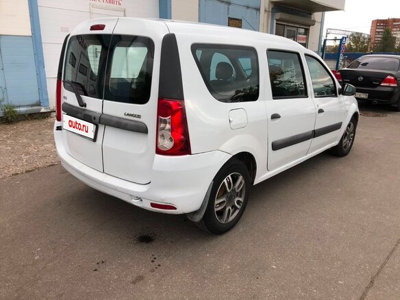 2013 Lada (ВАЗ) Largus I, белый, 370000 рублей - вид 7