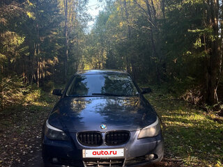 2004 BMW 5 серии 530d V (E60/E61), синий, 980000 рублей, вид 2