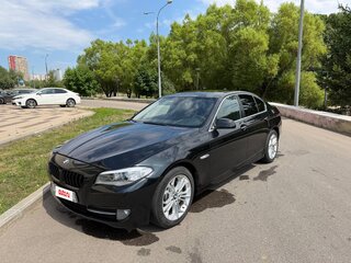 2012 BMW 5 серии 530d xDrive VI (F10/F11/F07), чёрный, 1380000 рублей, вид 1