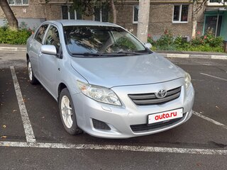 2008 Toyota Corolla X (E140, E150), серебристый, 800000 рублей, вид 2